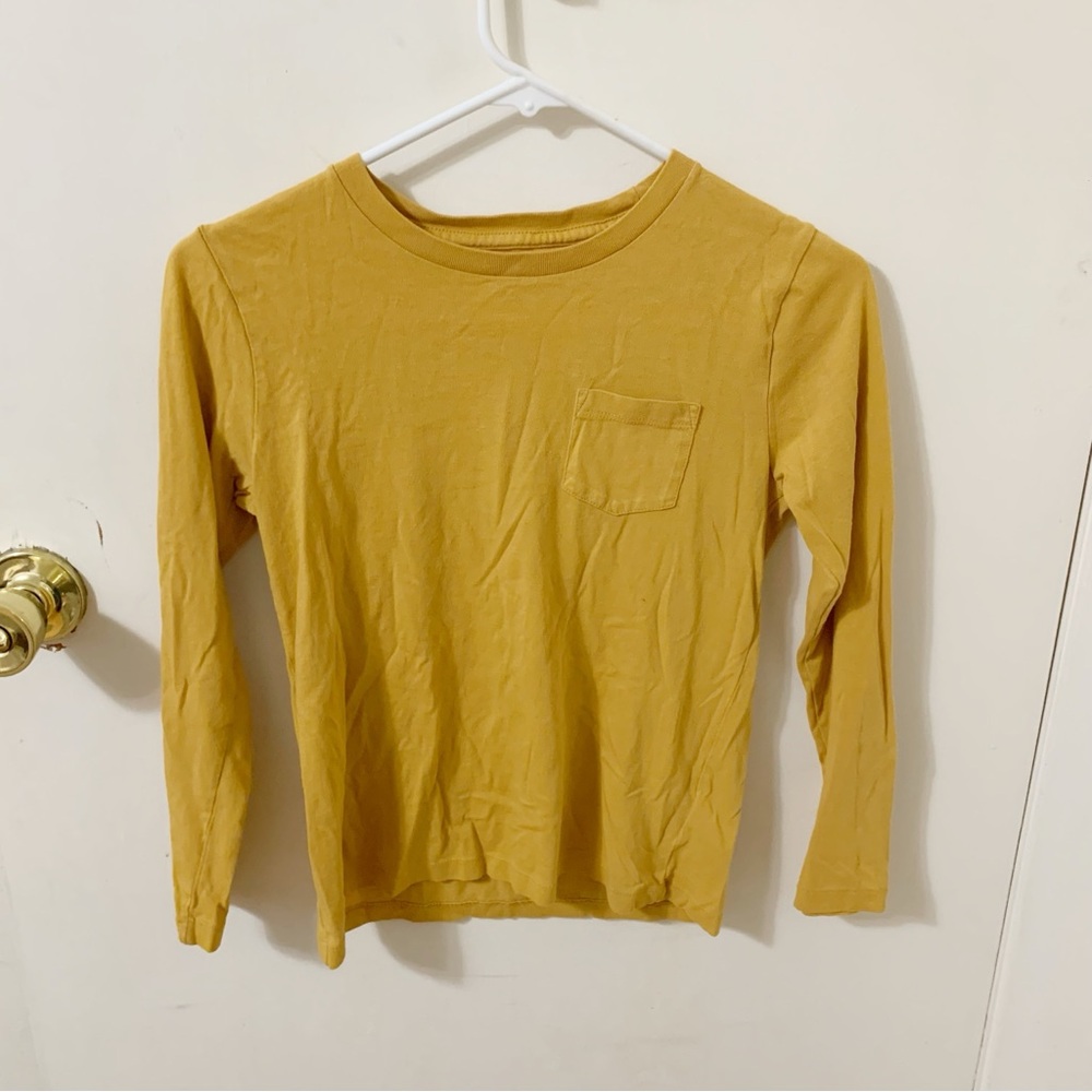 5/$25 Crewcuts everyday kids boys long sleeve pocket t shirt size 10